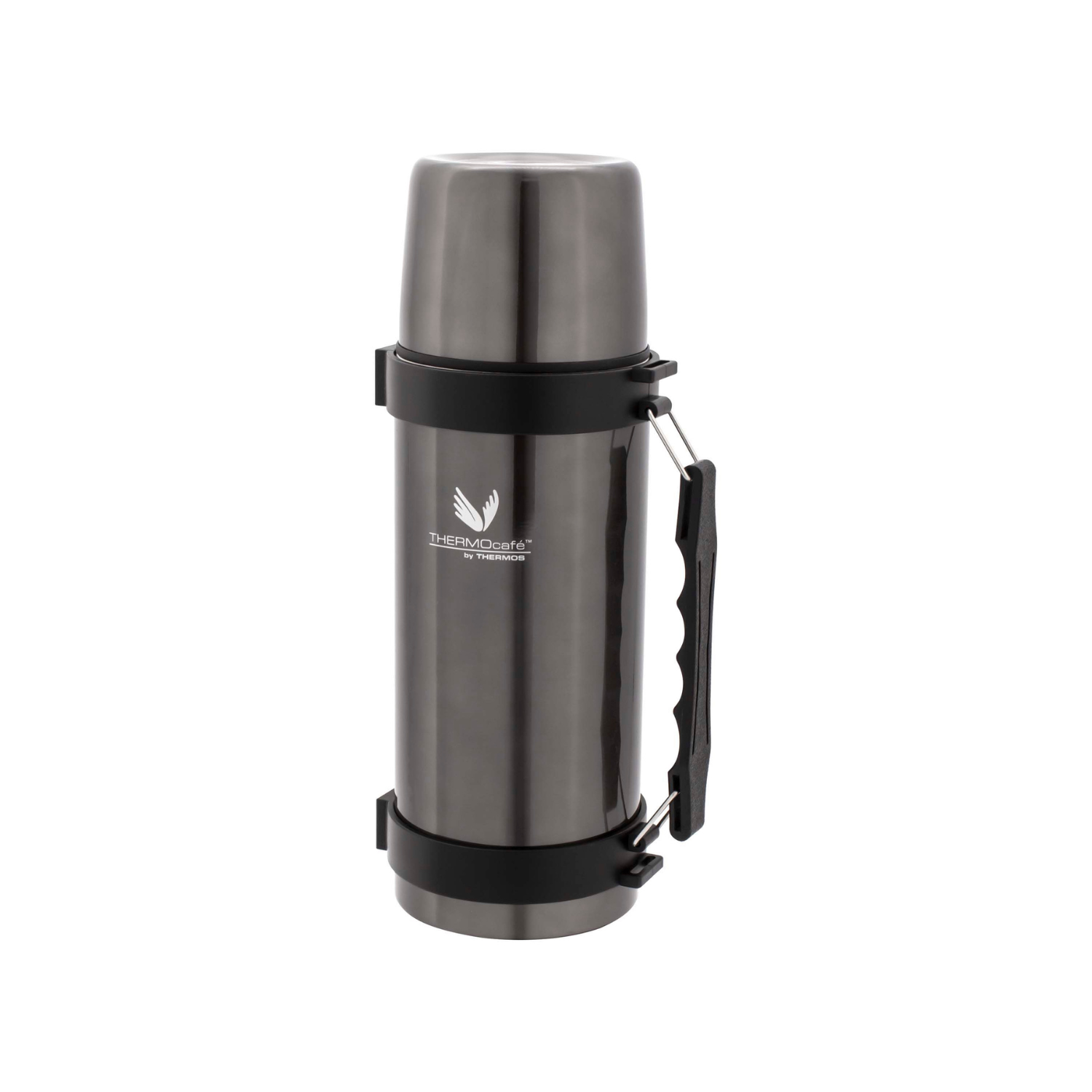 TERMO LIQUIDO 1LT ACERO INOXIDABLE GRIS Thermos Chile