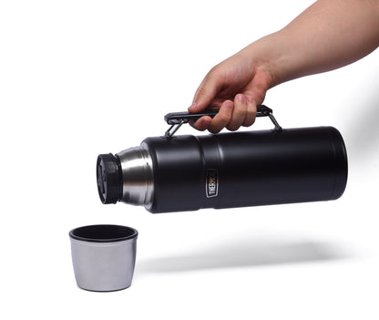 TERMO LIQUIDO KING ACERO INOX 2 LITROS NEGRO