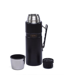 TERMO LIQUIDO KING ACERO INOX 2 LITROS NEGRO