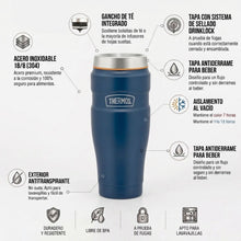 TERMO MUG ACERO INOX KING 470ML MATT NAVY