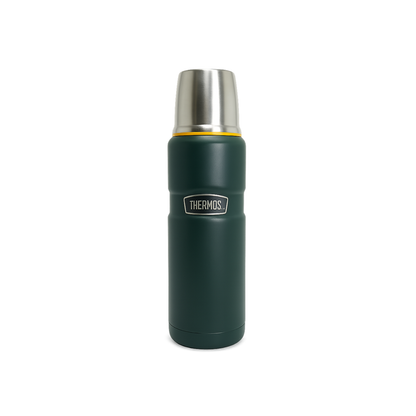 TERMO LIQUIDO ACERO INOX KING 470ML MATT GREEN