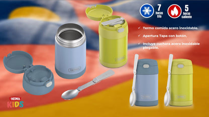 TERMO COMIDA FUN ACERO INOX  470ML DENIM BLUE