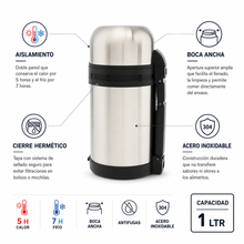 TERMO COMIDA/ LIQUIDO MULTIPROPOSITO 1L