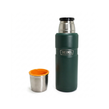 TERMO LIQUIDO ACERO INOX KING 470ML MATT GREEN