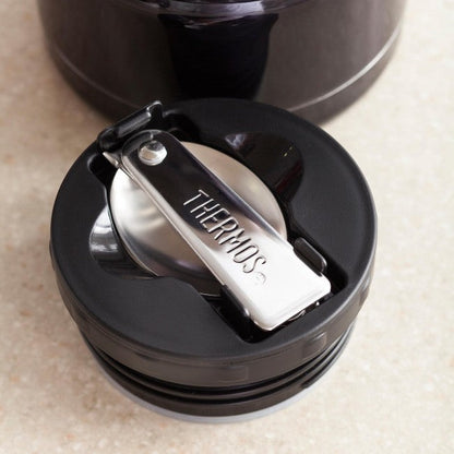 TERMO COMIDA 470ML KING ACERO INOXIDABLE NEGRO