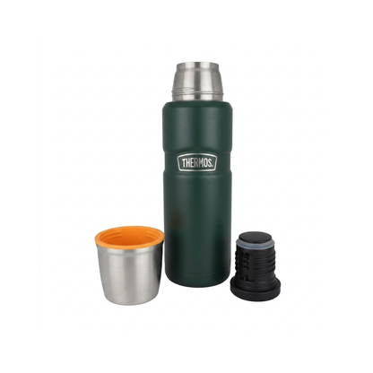TERMO LIQUIDO ACERO INOX KING 470ML MATT GREEN