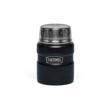 TERMO COMIDA 470ML KING ACERO INOXIDABLE NEGRO