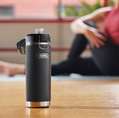 BOTELLA HIDRATACIÓN ICON ACERO INOXIDABLE 710ML GRAFITO