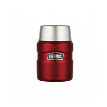 TERMO COMIDA 470ML KING ACERO INOX ROJO