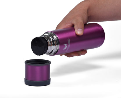 TERMO LÍQUIDO ACERO INOXIDABLE EVERYNIGHT PURPURA 500 ML