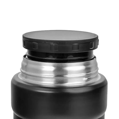 TERMO COMIDA 710ML KING ACERO INOX NEGRO