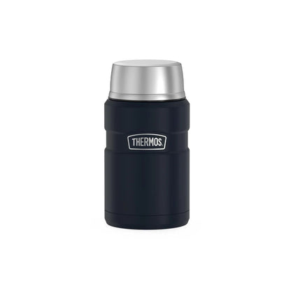TERMO COMIDA 710ML KING ACERO INOX NEGRO
