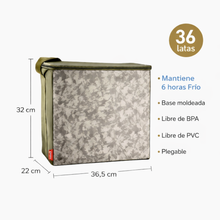 SOFT COOLER THERMOS 36 LATAS WHITE CAMO