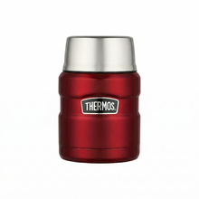 TERMO COMIDA 470ML KING ACERO INOX ROJO