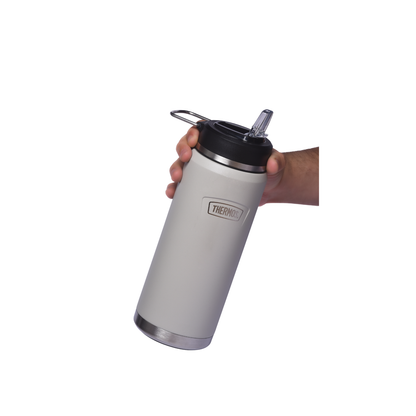 BOTELLA HIDRATACIÓN ICON ACERO INOXIDABLE 1.2LT SANDSTONE