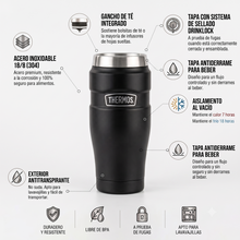 TERMO MUG 470ML KING NEGRO