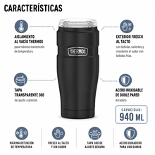 POWER MUG KING NEGRO 940ML