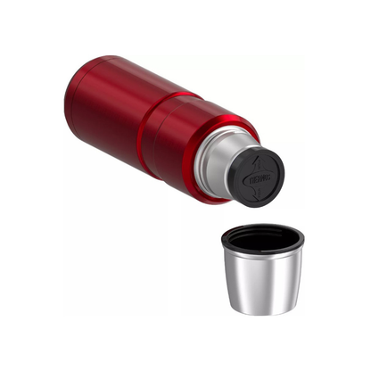 TERMO LIQUIDO ACERO INOX 470ML KING ROJO