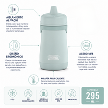 BOTELLA SIPPY KIDS 295ML MINT