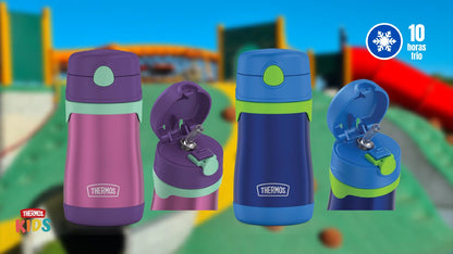 BOTELLA CON BOMBILLA THERMOS SIPPY KIDS 290ML LILA