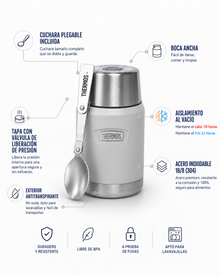Thermos Termo comida 470 ml Icon acero inoxidable – Sandstone