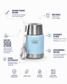 Thermos Termo comida 710 ml Icon acero inoxidable Glacier