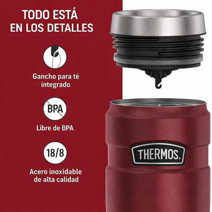 Thermos Termo mug 470 ml King – Rojo