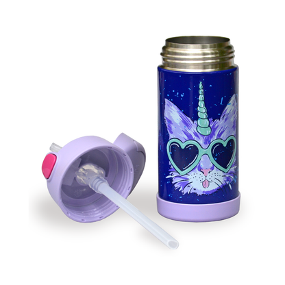 BOTELLA HIDRATACION ACERO INOXIDABLE CATICORN 355ML