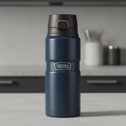 BOTELLA ACERO INOX KING 710ML MATT NAVY