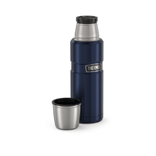 TERMO LIQUIDO KING  470ML ACERO INOX MIDNIGHT BLUE MATTE