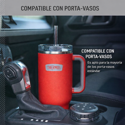 TRAVEL MUG AC INOX ICON 1.2L CRIMSON