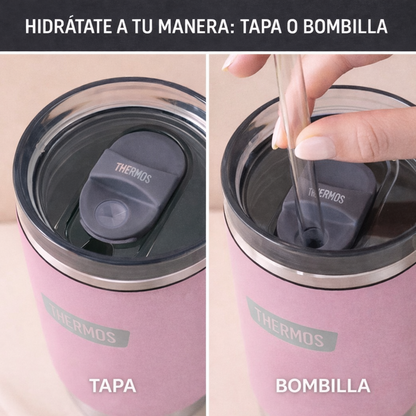 TRAVEL MUG AC INOX ICON 1.2L SUNSET PINK