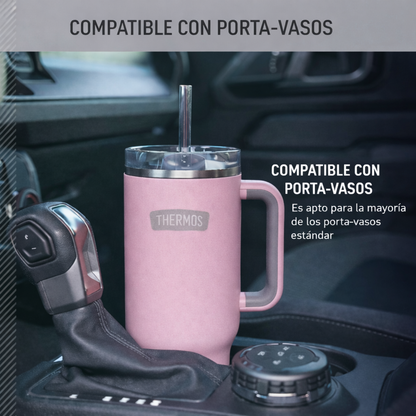 TRAVEL MUG AC INOX ICON 1.2L SUNSET PINK