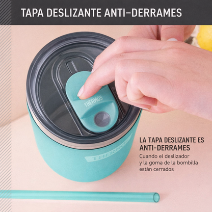 TRAVEL MUG AC INOX ICON 1.2L SEA GREEN