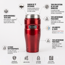 Thermos Termo mug 470 ml King – Rojo
