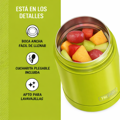 TERMO COMIDA  ACERO INOX 470ML LEMON