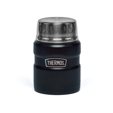 TERMO COMIDA 470ML KING ACERO INOXIDABLE NEGRO