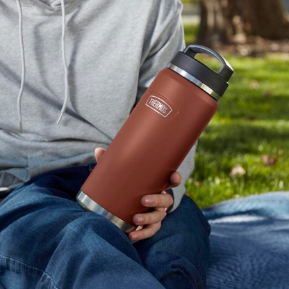 BOTELLA HIDRATACIÓN ICON ACERO INOXIDABLE 1.2LT SADDLE