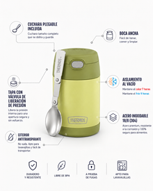 Thermos Termo comida acero inoxidable 470 ml – Lemon