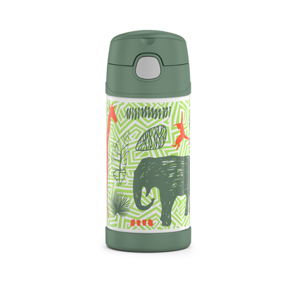 BOTELLA HIDRATACION ACERO INOXIDABLE JUNGLE  355ML