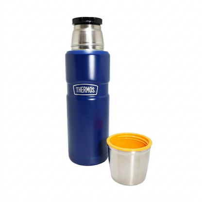 TERMO LIQUIDO ACERO INOX KING 470ML MATT NAVY