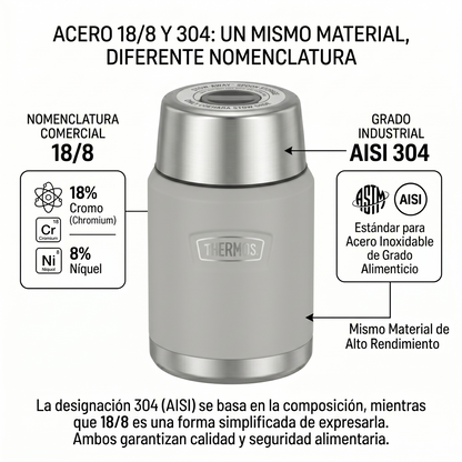 TERMO COMIDA 710ML ICON ACERO INOXIDABLE SANDSTONE