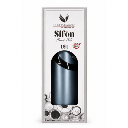 TERMO SIFON DE VIDRIO 1.9LT SLATE