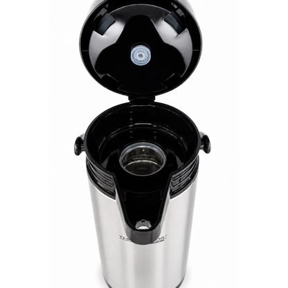 TERMO SIFON DE VIDRIO 1.9LT PLATA