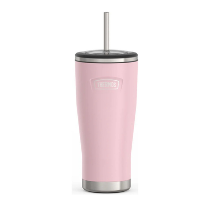 TERMO MUG ICON ACERO CON BOMBILLA 710ML SUNSET PINK