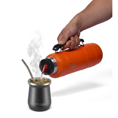 TERMO LIQUIDO MATERO 1.2 LT SUNSET + MATERO 260 ML