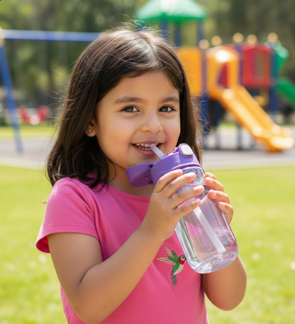 BOTELLA DE HIDRATACIÓN THERMOS MORADO 470ML