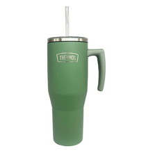 TRAVEL MUG STRAW INOX OUTDO 850ML VERDE