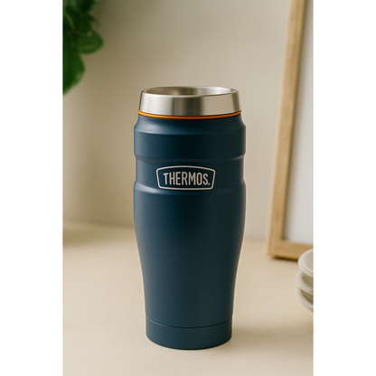 TERMO MUG ACERO INOX KING 470ML MATT NAVY