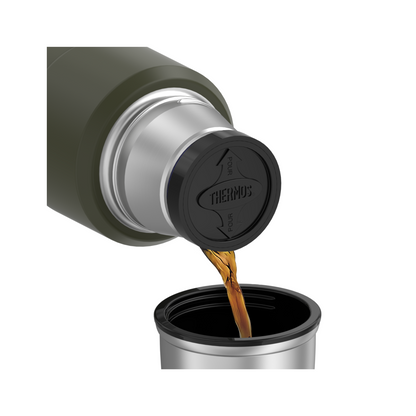 TERMO LIQUIDO KING  470ML ACERO INOXIDABLE ARMY GREEN